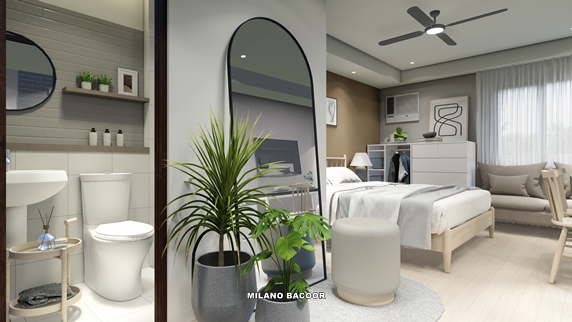 Milano Residences studio - Condo for Sale in Bacoor near Las Pinas (Tower 3) Milano Residences
