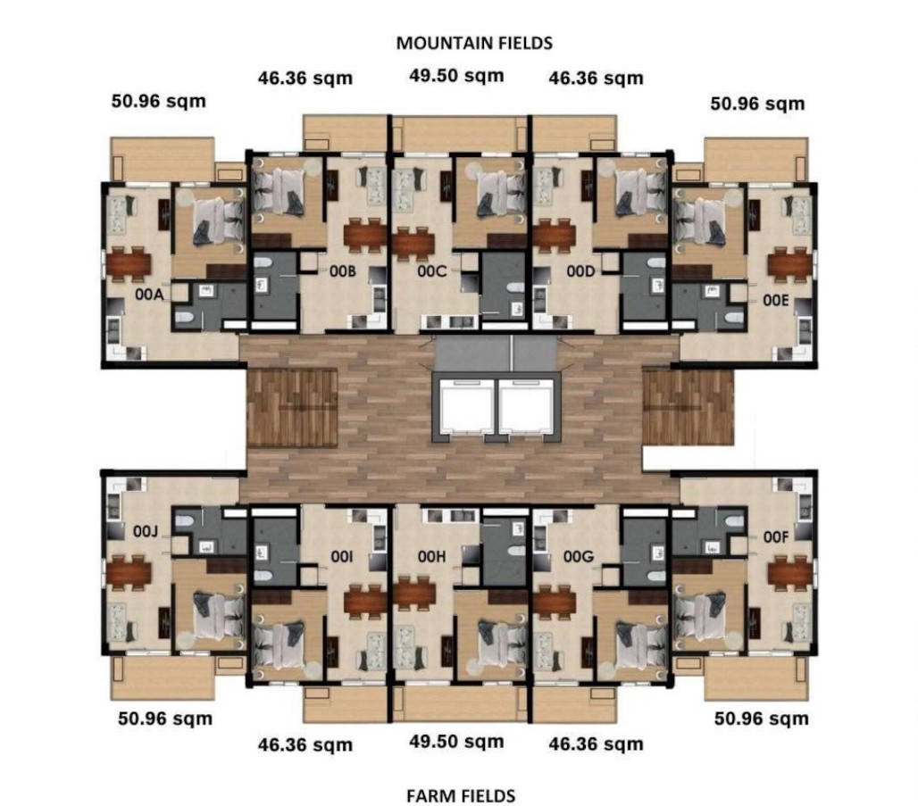 Pievana 2-br - Condo for Sale in Santo Tomas (Tower 1) Pievana
